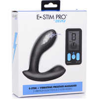 4" Vibrating & E Stim Prostate Massager