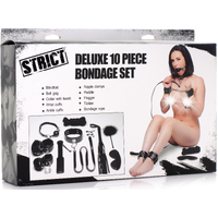 Deluxe 10 Piece Bondage Set