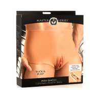 Pussy Panties Silicone Vagina + Ass Panties Medium