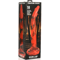 King Cobra X Large 18" Long Silicone Dong