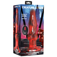 Creature Cocks Hell Wolf  22cm Usb Rechargeable Thrusting Fantasy Dildo
