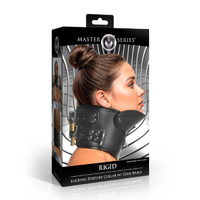 Master Series Rigid Locking Posture Collar w/ Chin Brace