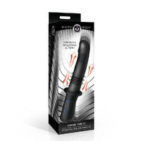 Master Series Power Thrust Black 26.4 cm USB Rechargeable Thrusting Vibrator