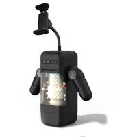 Game Cup Thrusting Vibrating & Heating Masturbator with Immersive Phone Holder and Hand Grip