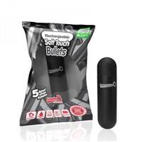 Screaming O Soft Touch Rechargeable Bullets - Black