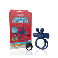 Screaming O Remote Controlled Ohare XL Vibrating Ring - Blue