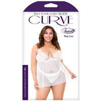 Lace/Net Babydoll/Panty 3X/4X