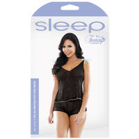 Shoulder Tie Top/Shorts Set S/M