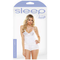 Cami/Cutout Lace Shorts Set S/M