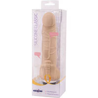 7.5" Silicone Classic Vibrating Cock