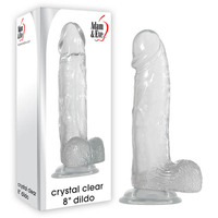 Crystal  8" Dildo  20.3cm (8") Dong