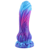 Hismith Monster Series Purple 7.48in Silicone Dildo