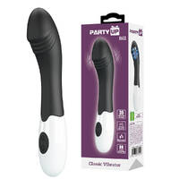 Party Up BILL Classic Vibe - Black Black 19 cm Vibrator