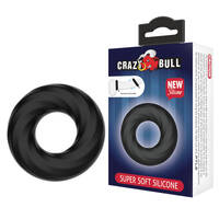 CRAZY BULL Cock Ring Black Cock Ring