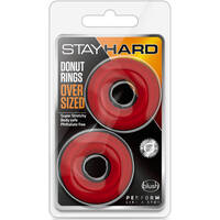 Donut Oversized Cock Rings X2