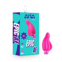 Aria Epic Af Fuschia Usb Rechargeable Stimulator