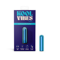 Kool Vibes Rechargeable Mini Bullet Blueberry Blueberry 6.4cm Usb Rechargeable Bullet