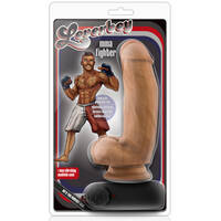 7" Mma Fighter Vibrating Cock