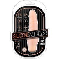 6" Vibrating Silicone Cock