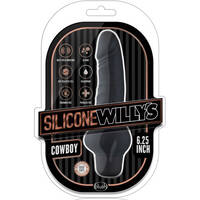 6" Vibrating Silicone Cock