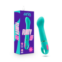Aria Flirty Af Teal 16.5cm Vibrator