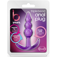 Triple Bead Butt Plug Triple Bead Butt Plug