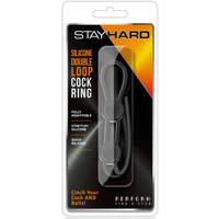 Silicone Double Lasso Cock Ring Silicone Double Lasso Cock Ring