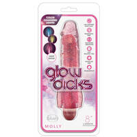 8" Light Up Jelly Vibrator 8" Light Up Jelly Vibrator