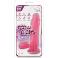 6.75" Glowing Cock + Balls
