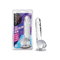 Naturally Yours 8" Crystaline Dildo Diamond Naturally Yours 8" Crystaline Dildo Diamond