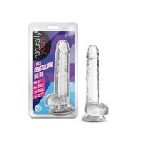 Naturally Yours 7" Crystaline Dildo Diamond Naturally Yours 7" Crystaline Dildo Diamond