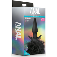 3.5" Platinum Rabbit Tail Plug 3.5" Platinum Rabbit Tail Plug