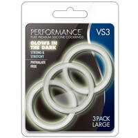 Vs3 Large Silicone Cock Rings X3