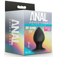 3" Large Silicone Stout Butt Plug