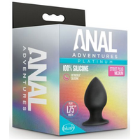 2.5" Medium Silicone Stout Butt Plug 2.5" Medium Silicone Stout Butt Plug