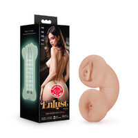 Enlust Tasha Glow In Dark Flesh Dual Ended Stroker