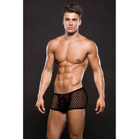 Modern Fishnet Trunk  S/M