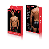 Envy Lace Up Wetlook Trunks M/L