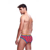 Rainbow Hearts Brief L/XL