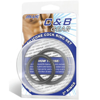 Silicone Cock Ring Set