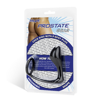 Cock Ring With P Spot Plug Cock Ring With P Spot Plug