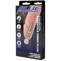 Stainless Steel Peephole Penis Plug