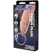 Stainless Steel Penis Plug + Ring