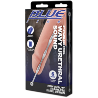 6" Stainless Steel Wavy Urethral Sound