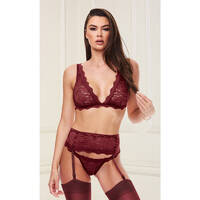 Bra Garter Skirt/G String Set M/L