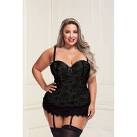 Baci Bustier And Gstring 1X/2X