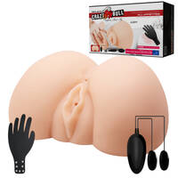 CRAZY BULL JUDY Vibrating Doggy Torso Flesh Vibrating Doggy-Style Masturbator CRAZY BULL JUDY Vibrating Doggy Torso Flesh Vibrating Doggy-Style Masturbator