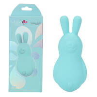 Maia BRI - Teal Teal 9 cm USB Rechargeable Vibrating Bunny Bullet