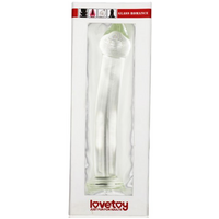 7.5" Glass G Spot Dildo