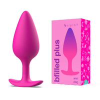 Bfilled Basic Plus Magenta Magenta 10.7cm Butt Plug